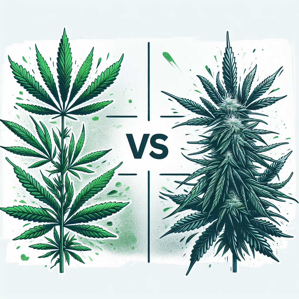 Differences between sativa and indica