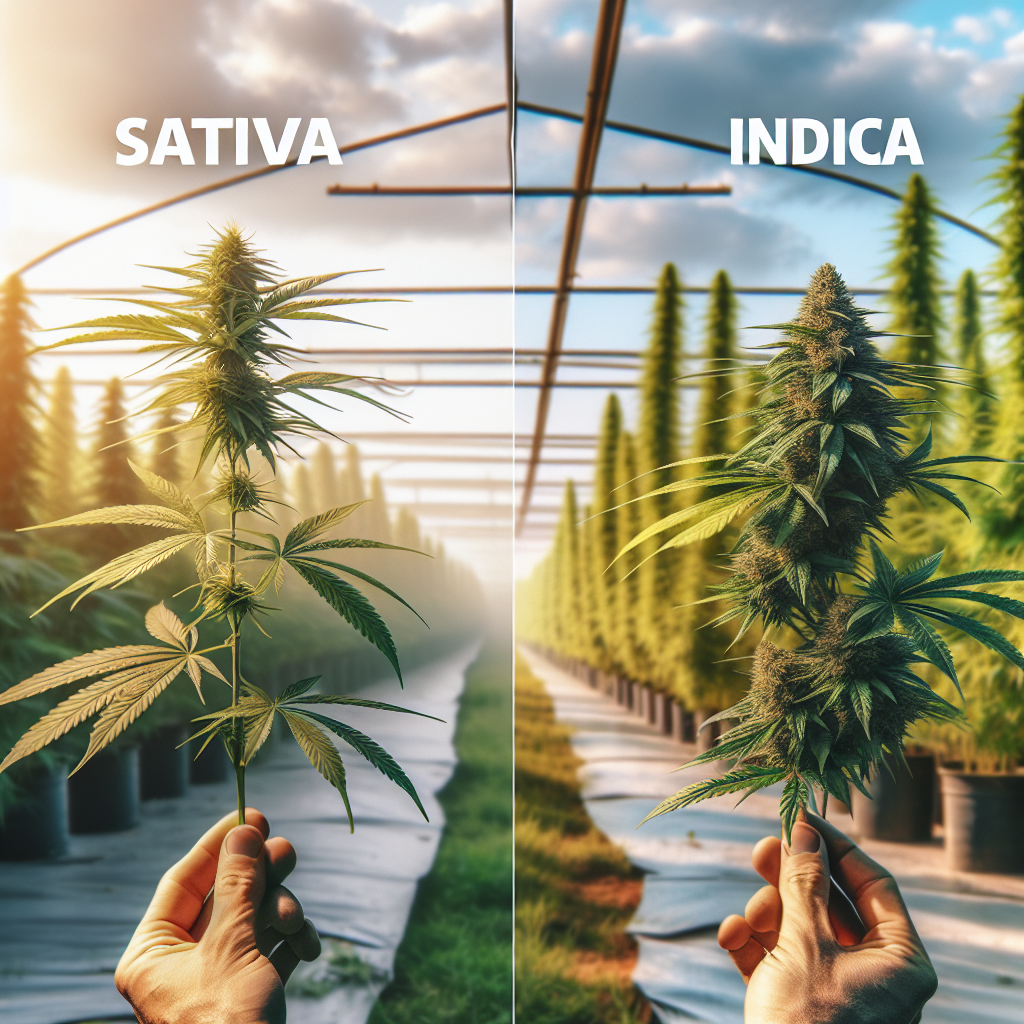 Sativa vs indica: Whatʼs the difference