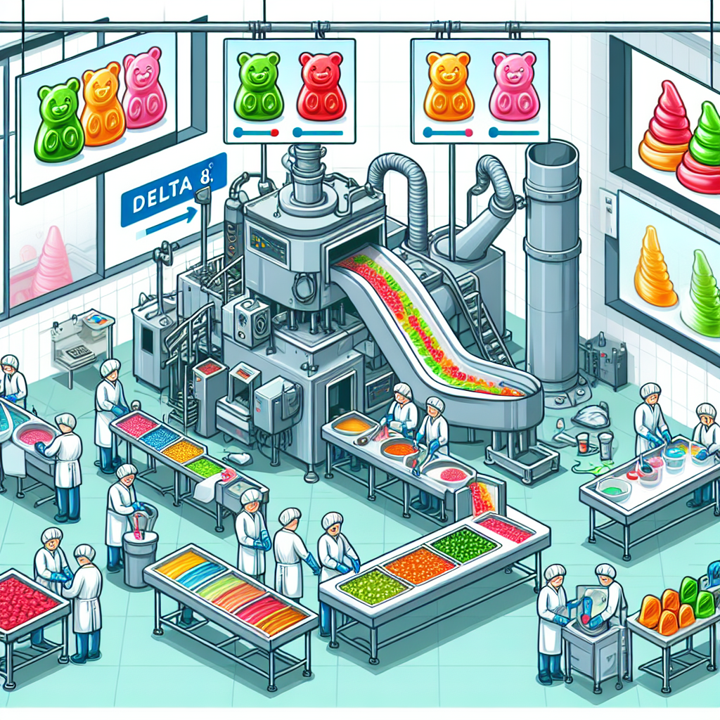 How delta 8 gummies are made of