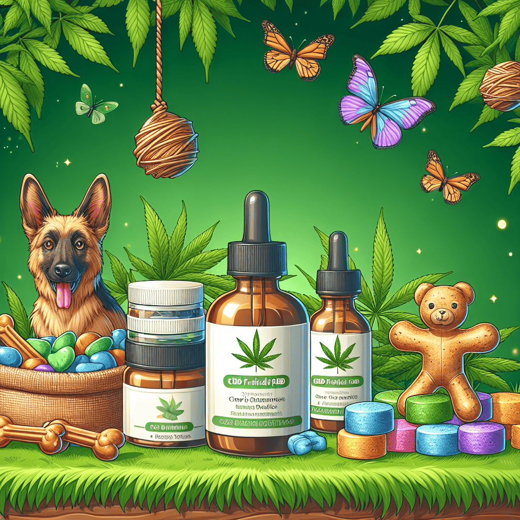 CBD Treats Tinctures and Chews for Pets