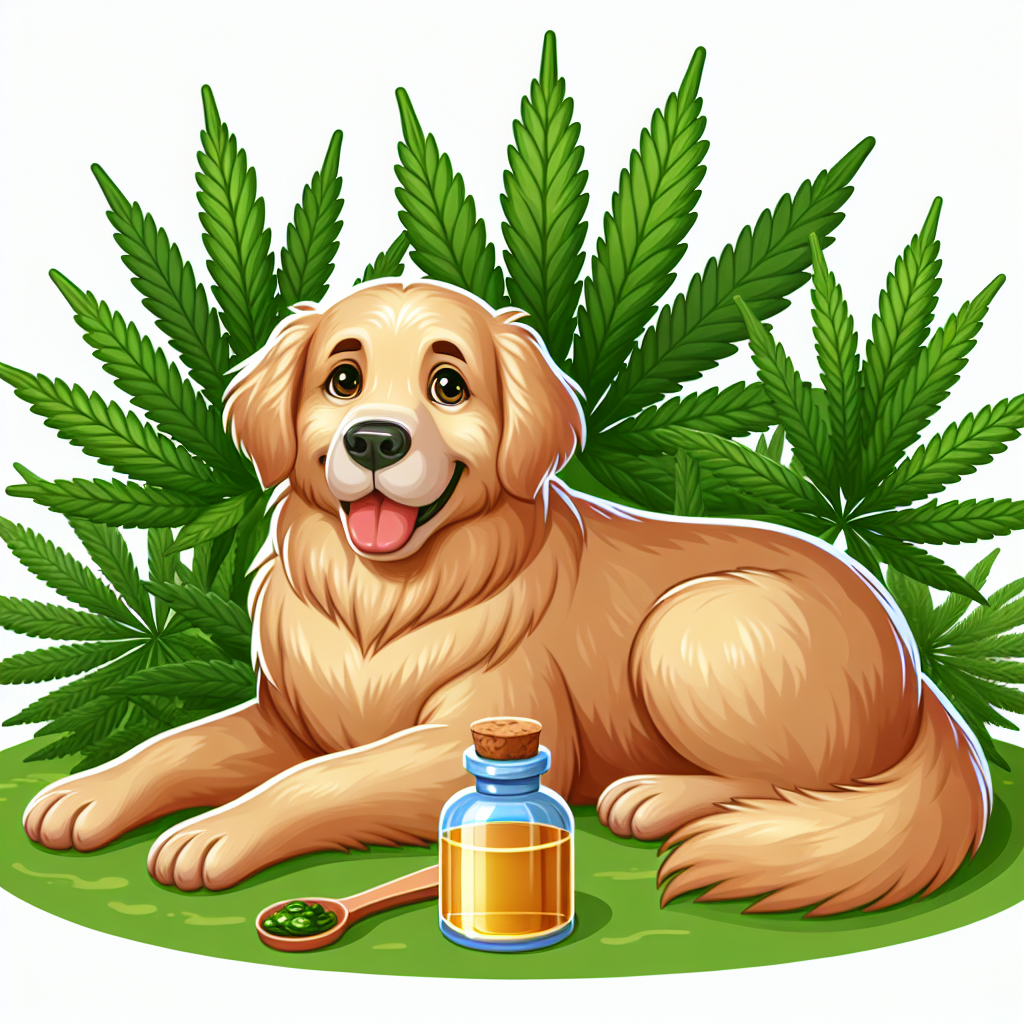 How hemp extract oil helps dogs with skin disease.